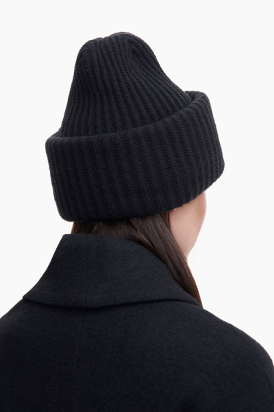 Шапка из смесовой шерсти мериноса TOPTOP, цвет: Черный TT.601.13738.900 купить онлайн