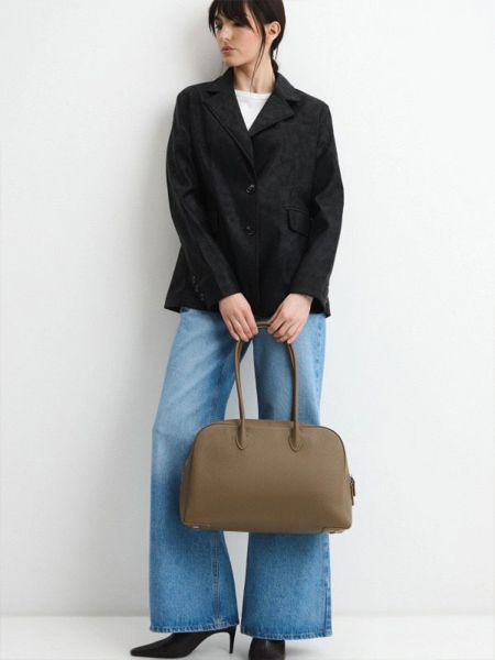 Сумка Лика большая LUNAVERA, цвет: Тауп J-704-PHR 7891 купить онлайн