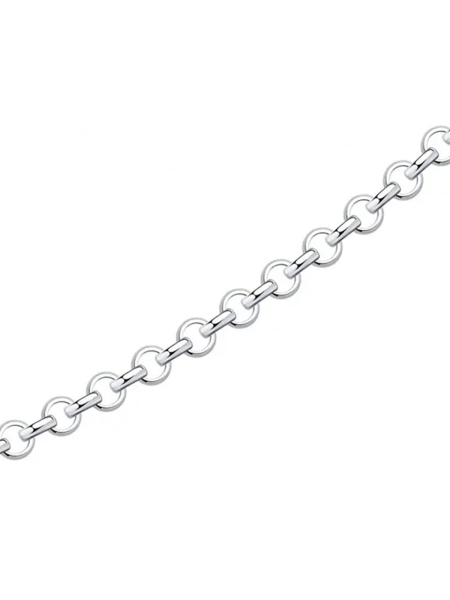 Цепочка из серебра Tosya Store, цвет: серебро, 94080009 купить онлайн