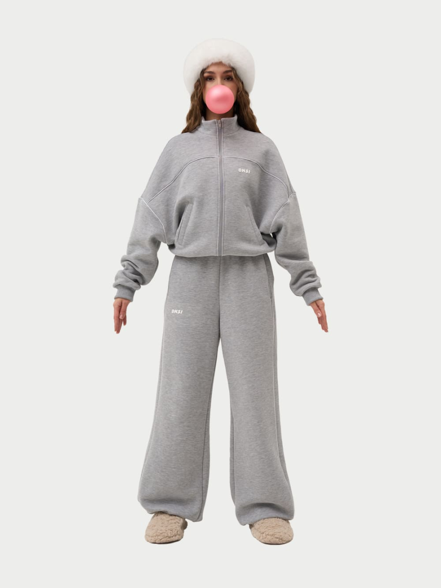 Брюки с кантом утепленные ONSI, цвет: melange,  купить онлайн