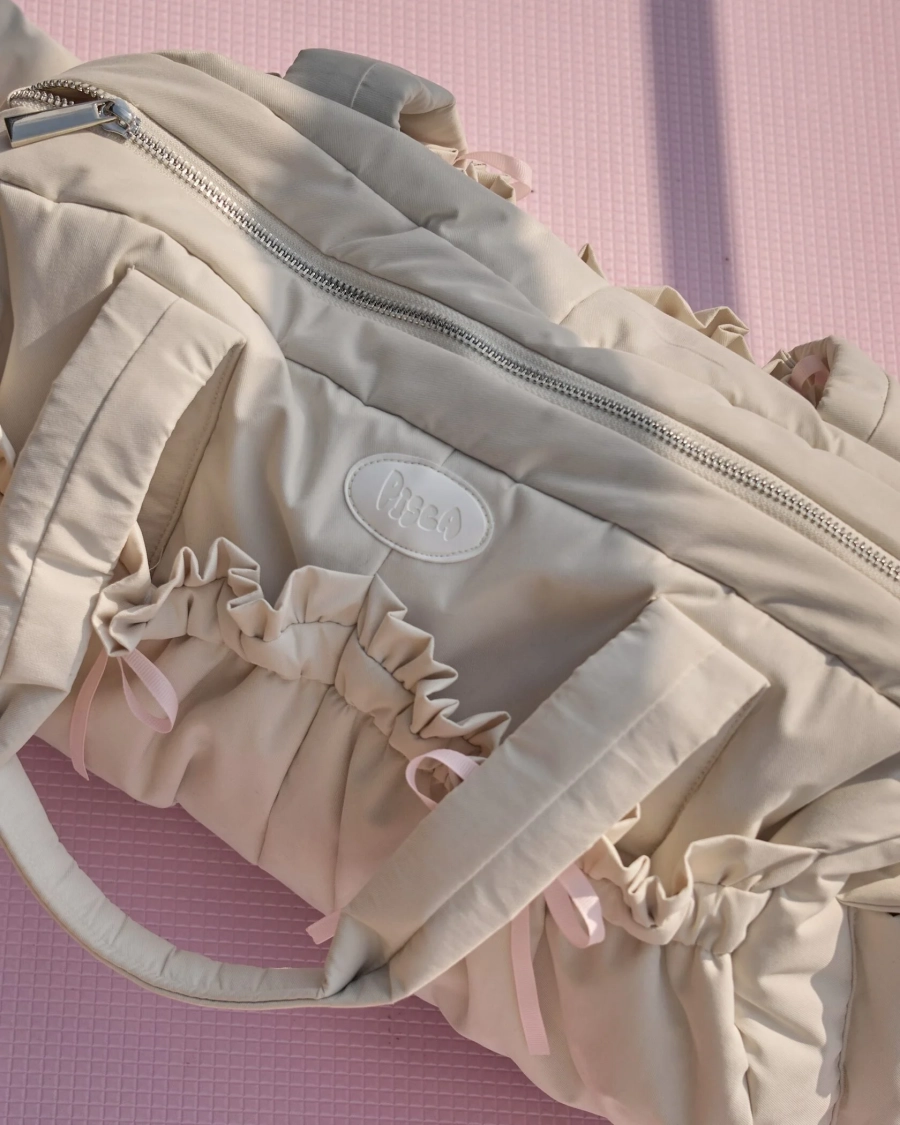 Сумка цилиндр Bisque pisca, цвет: creamy  купить онлайн