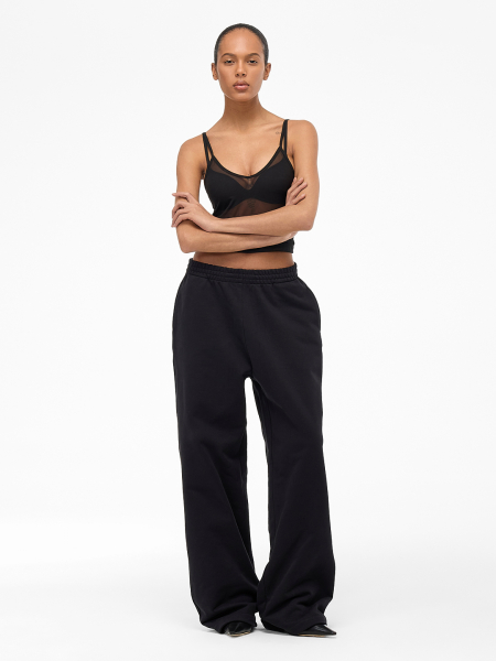 Широкие брюки FRHT&OUT OF REACH, цвет: Черный, SWPLGBK купить онлайн