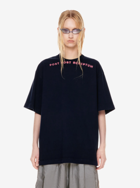 Футболка оверсайз с принтом