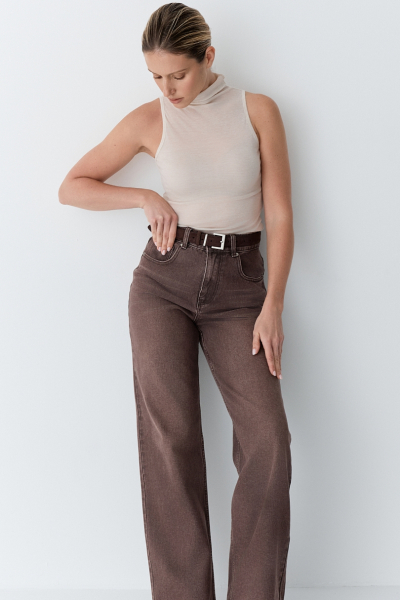 Джинсы Ricoco, цвет: Кофейный, 6041/2 купить онлайн