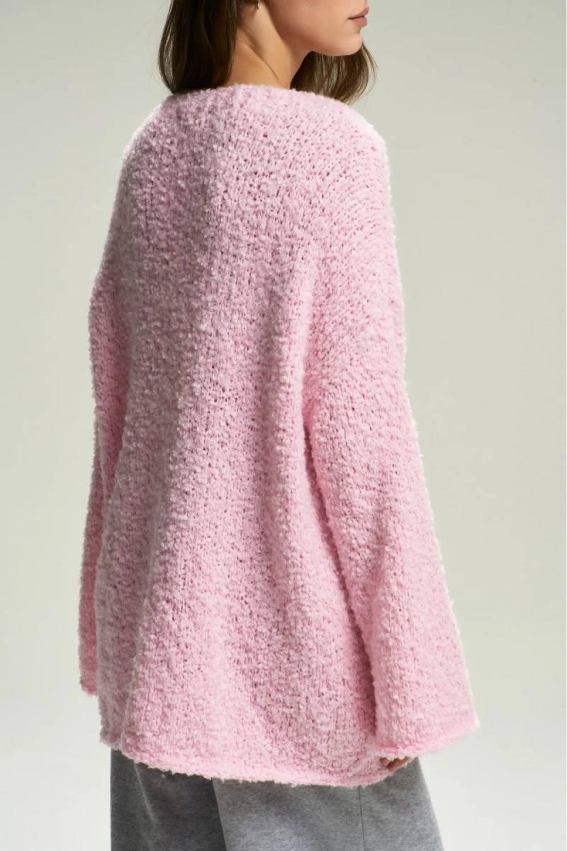 Джемпер Букле HAND MADE Pink Erist store, цвет: розовый, НФ-00002526 купить онлайн