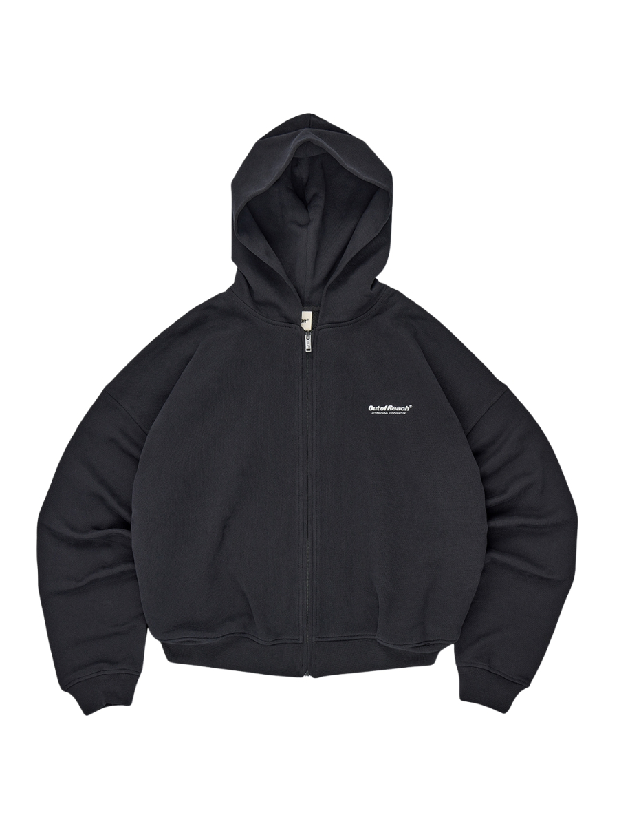 Худи на молнии FRHT&OUT OF REACH, цвет: Черный, ZHOORCRPBLK купить онлайн