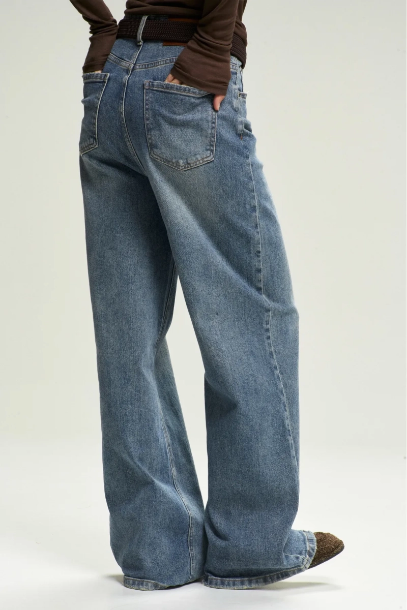 Джинсы-трубы Classic Blue Erist store, цвет: синий, НФ-00001674 купить онлайн