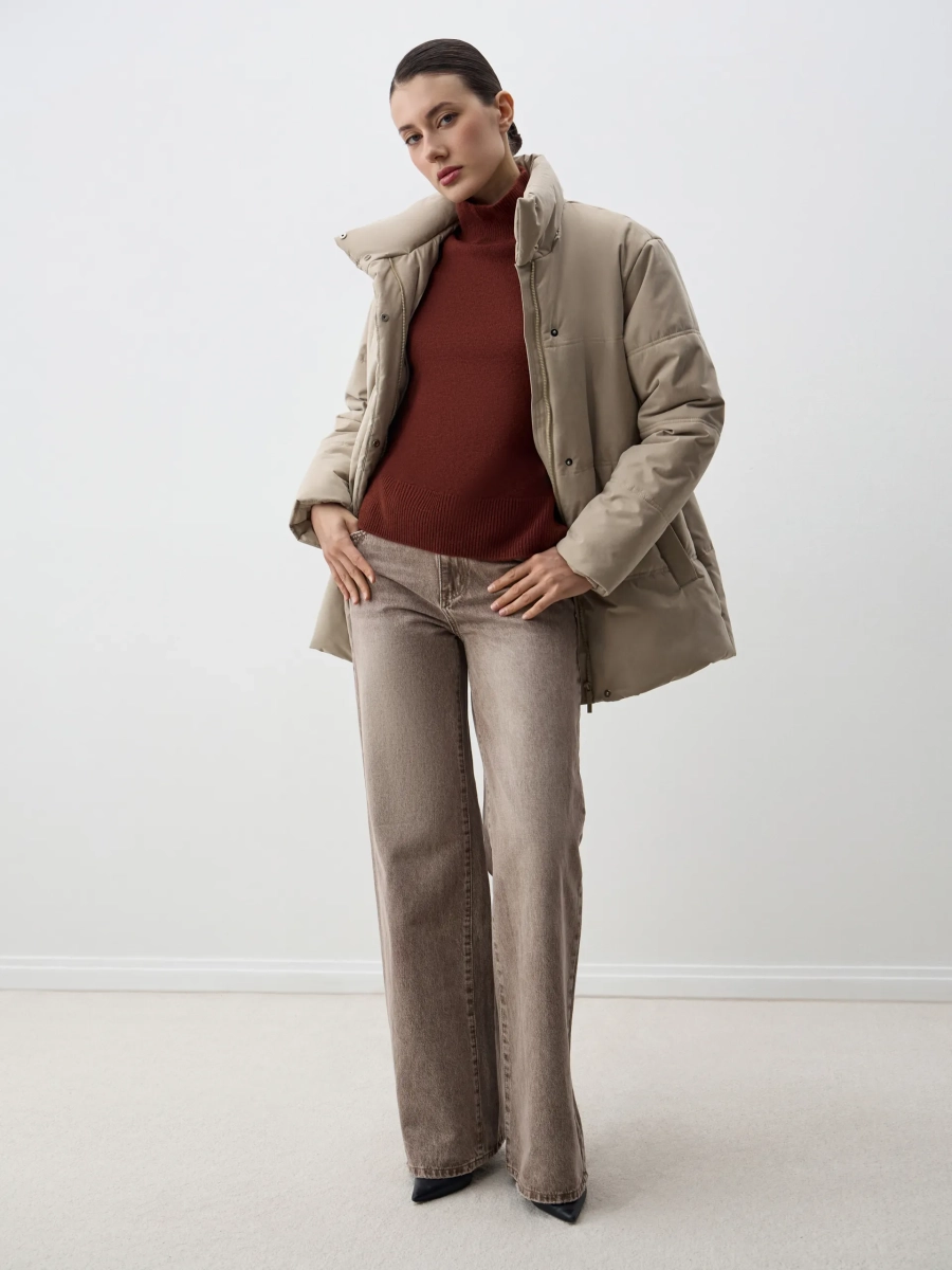 Джемпер SOUL ANNA PEKUN, цвет: коричневый, 40.2110.700 купить онлайн