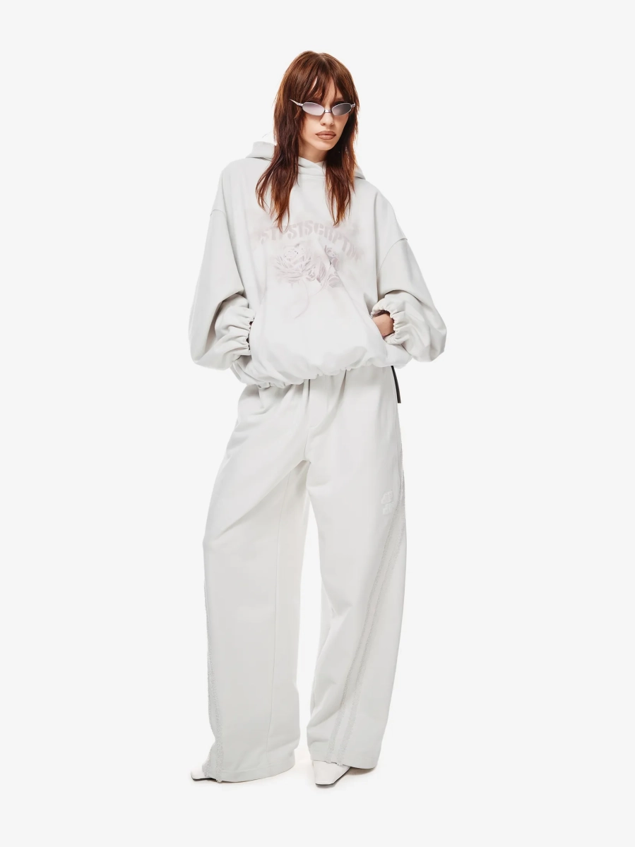 Digital Rose Худи Оверсайз p.p.s., цвет: гипсовый,  купить онлайн