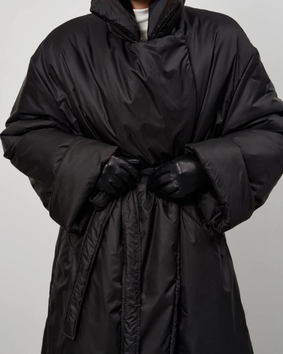 Пуховик PUFFER COAT BLACK YONS, цвет: Черный, YO-704 купить онлайн