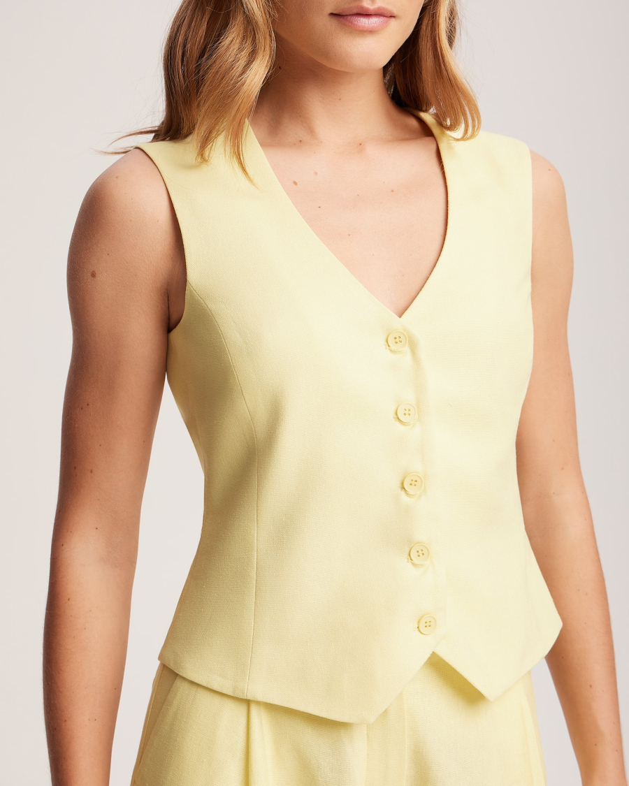 Жилет To be Blossom, цвет: yellow 131393 |новая коллекция купить онлайн