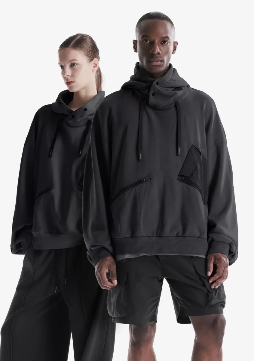 Пуловер-худи