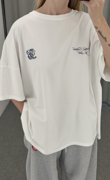 Футболка объемная HERITAGE WHITE Label .B, цвет: WHITE, Tp.04.5.0139.1025WH купить онлайн