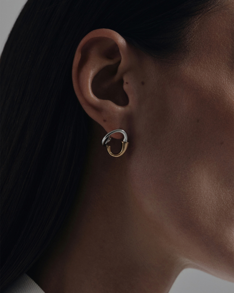 Биколорные серьги “Двойка кубков” Darkrain, цвет: серебро, PL3023 купить онлайн