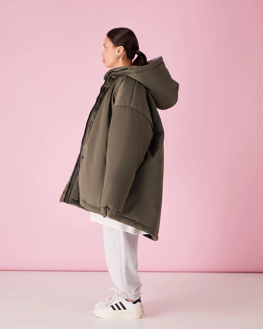 Бомбер хаки зима TABOO, цвет: хаки, BMhakin купить онлайн