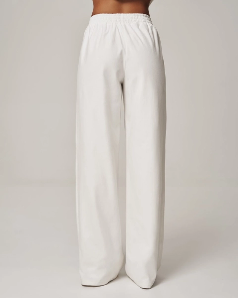 Палаццо SKI MILK YONS, цвет: молочный, YO-761 купить онлайн