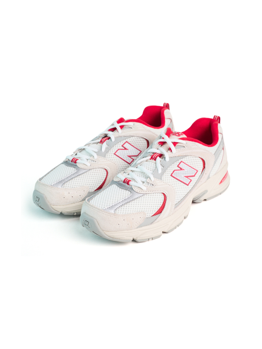 Кроссовки мужские New Balance 530 "Beige Red" NKDADDYS SNEAKERS, цвет: кремовый MR530QB купить онлайн