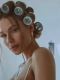 Серебряные серьги-хупы "Bubble" SBLESKOM, цвет: розовый, 31489 купить онлайн