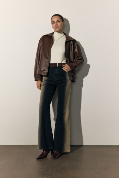 Джинсы с эффектом стирки TOPTOP, цвет: синий, TT.036.16083.620 купить онлайн