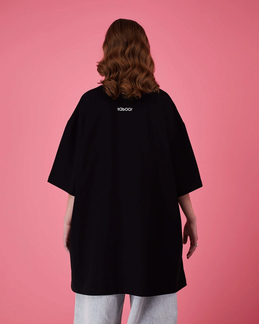 Футболка Капча TABOO, цвет: Черный, TsCapchaB купить онлайн