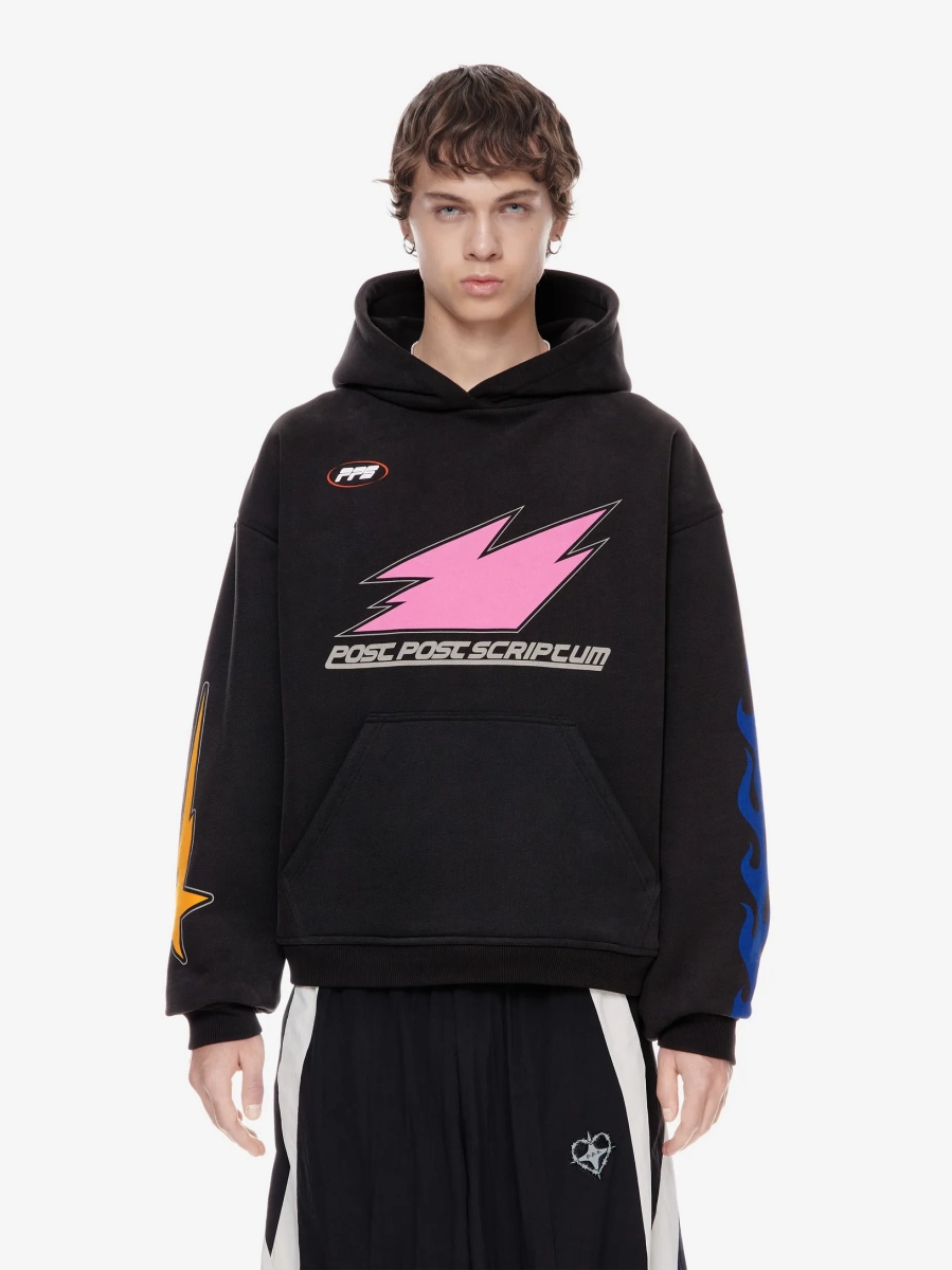 Худи с принтом p.p.s., цвет: Черный, 1125.001.00.01.001 купить онлайн