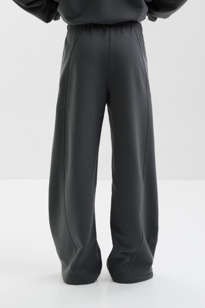 Брюки прямые marte, цвет: серый,  купить онлайн