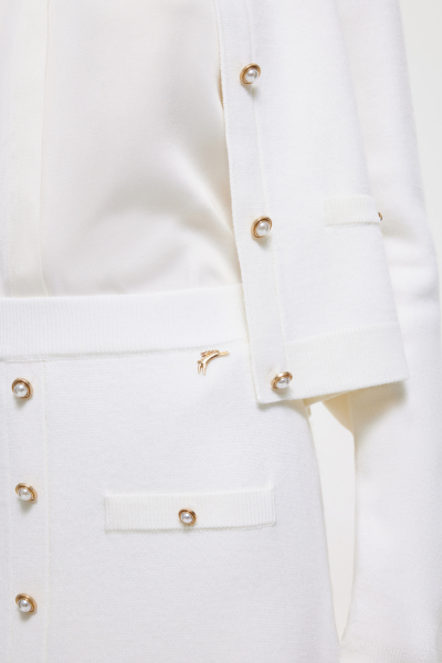 Шерстяная юбка DREAMS BY ALENA AKHMADULLINA, цвет: молочный, 225104100304243/113000 купить онлайн