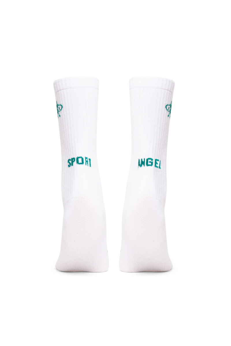 Носки "SA" Грин Sport Angel, цвет: белый Y019.01.046.C купить онлайн