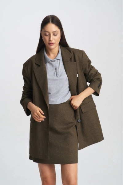 Юбка-мини Classic Khaki