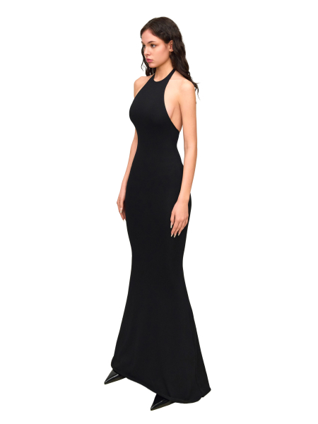Платье APRON DRESS XSAI, цвет: Черный, W01AD-DB купить онлайн