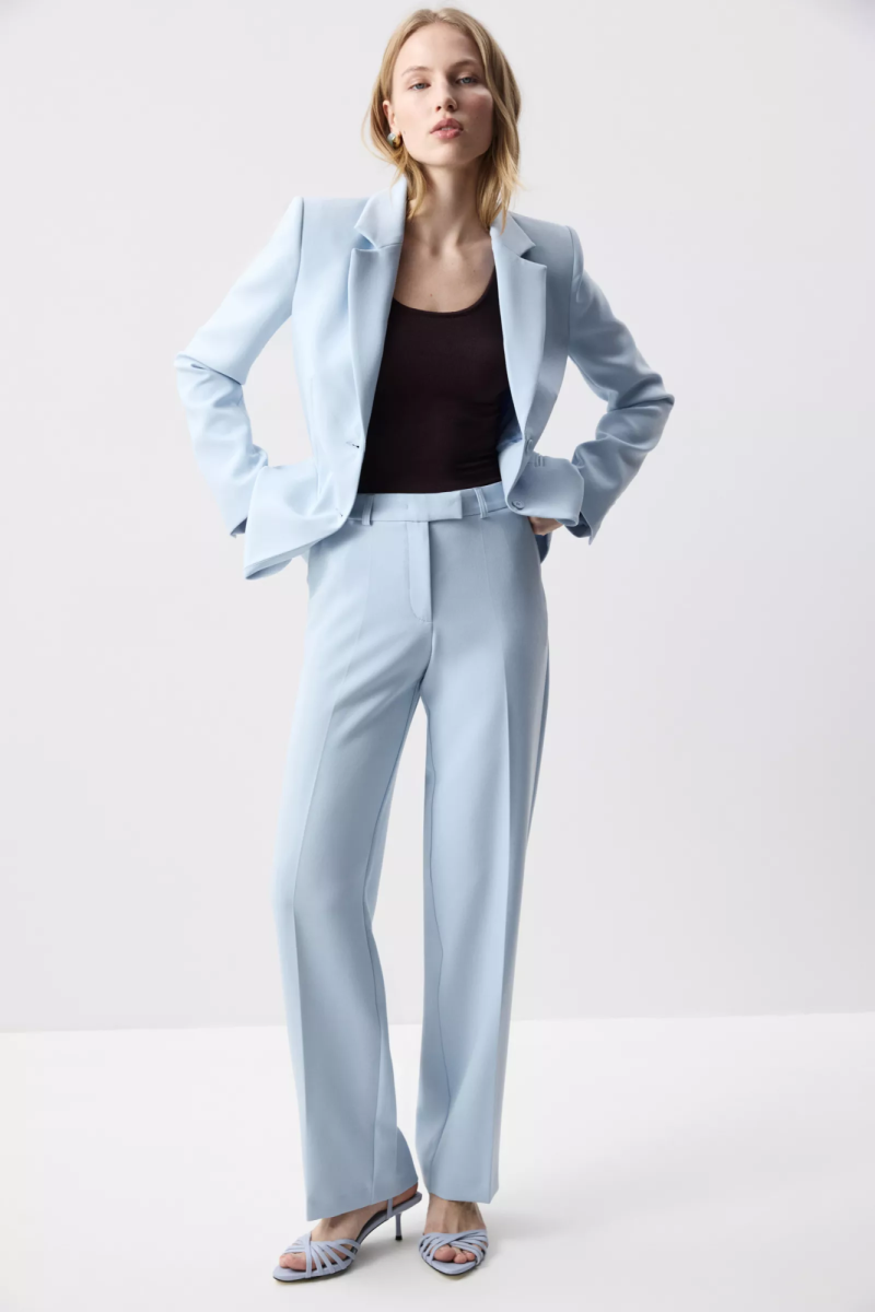 Брюки прямые