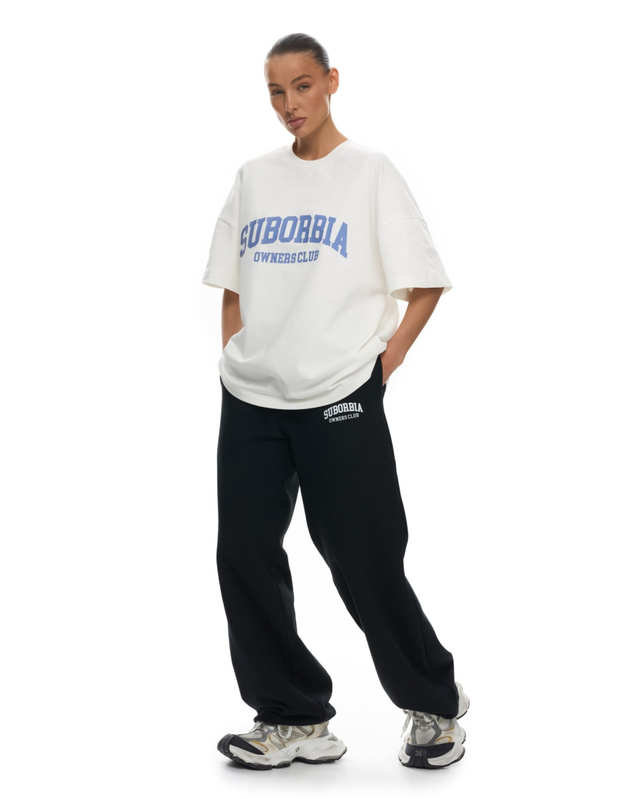 Футболка OWNERS CLUB Suborbia, цвет: white-blue, 006388 купить онлайн