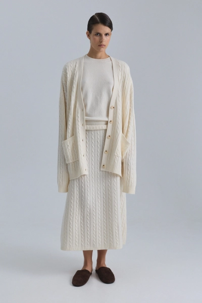 Кардиган OPORA Mankova, цвет: молочный FW24/25-05 |новая коллекция купить онлайн