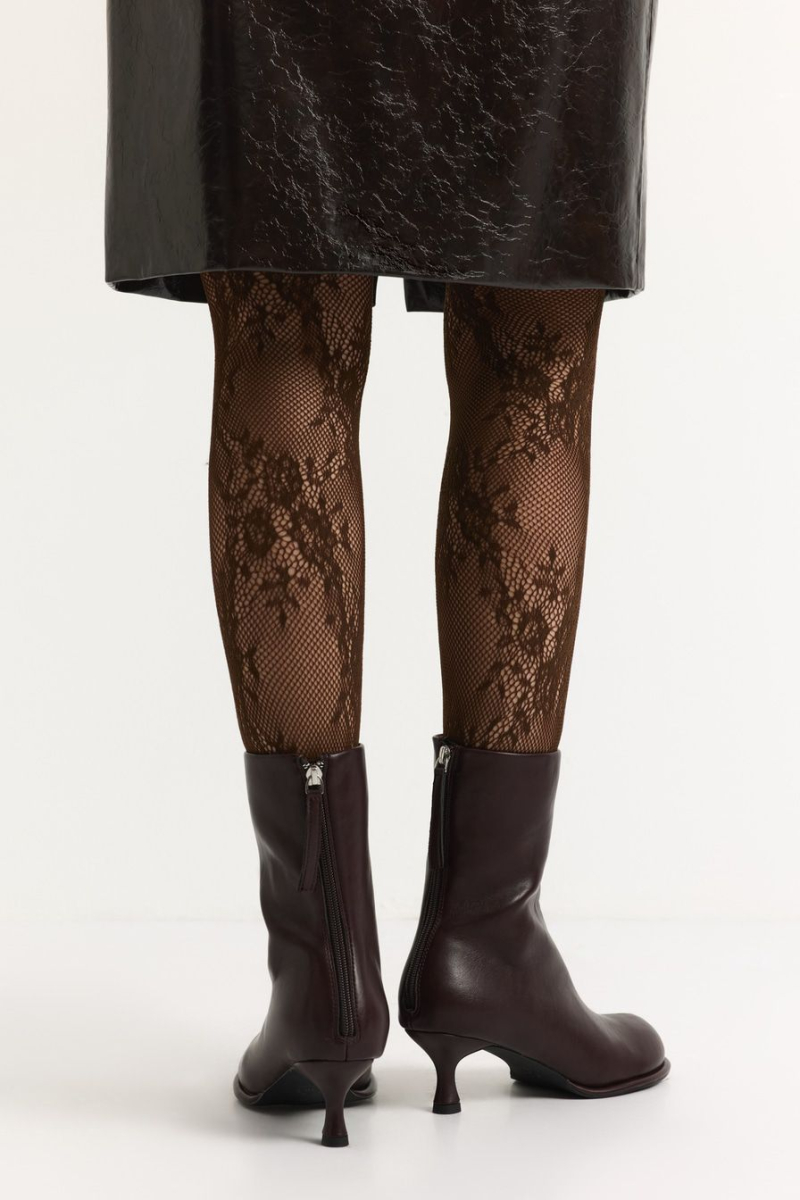 Ботильоны из экокожи Lera Nena, цвет: Бордовый LNU.301.17878.330 купить онлайн