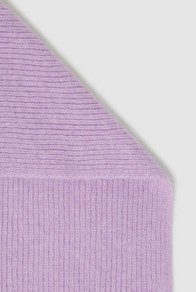 Шарф из ангоры Mankova, цвет: Лиловый SH033 купить онлайн