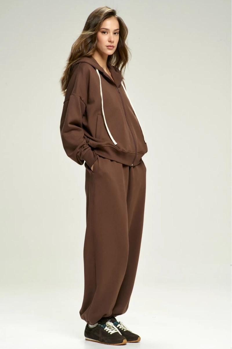 Джоггеры Oversize Brown Erist store, цвет: коричневый, НФ-00002839 купить онлайн