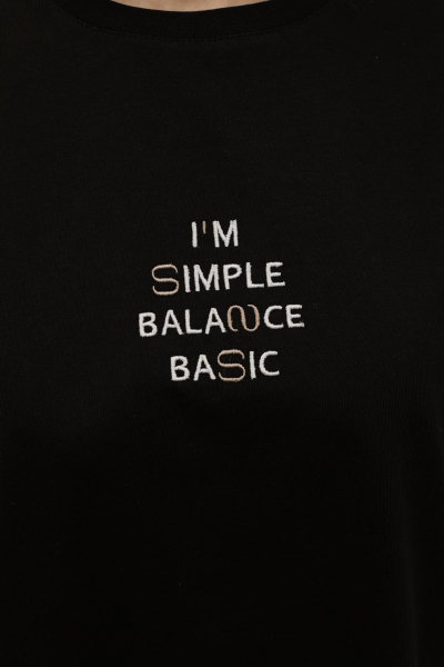 Футболка SIMPLE NATS, цвет: Черный 34514628652 |новая коллекция купить онлайн