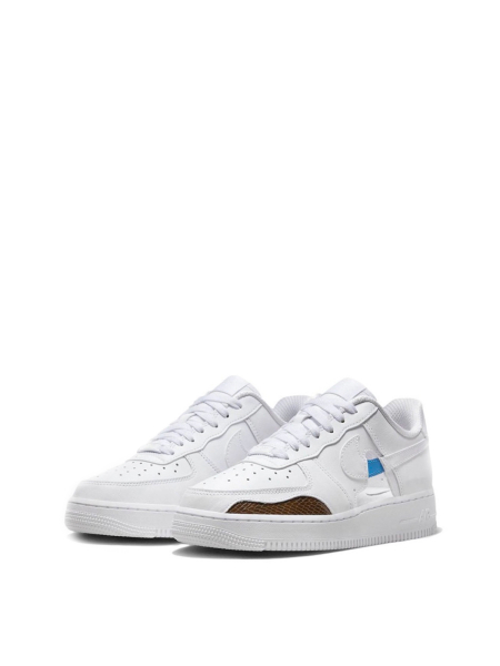 Кроссовки Nike Air Force 1 Low "Cut Out" shvetsov store, цвет: белый FB1906-100 купить онлайн