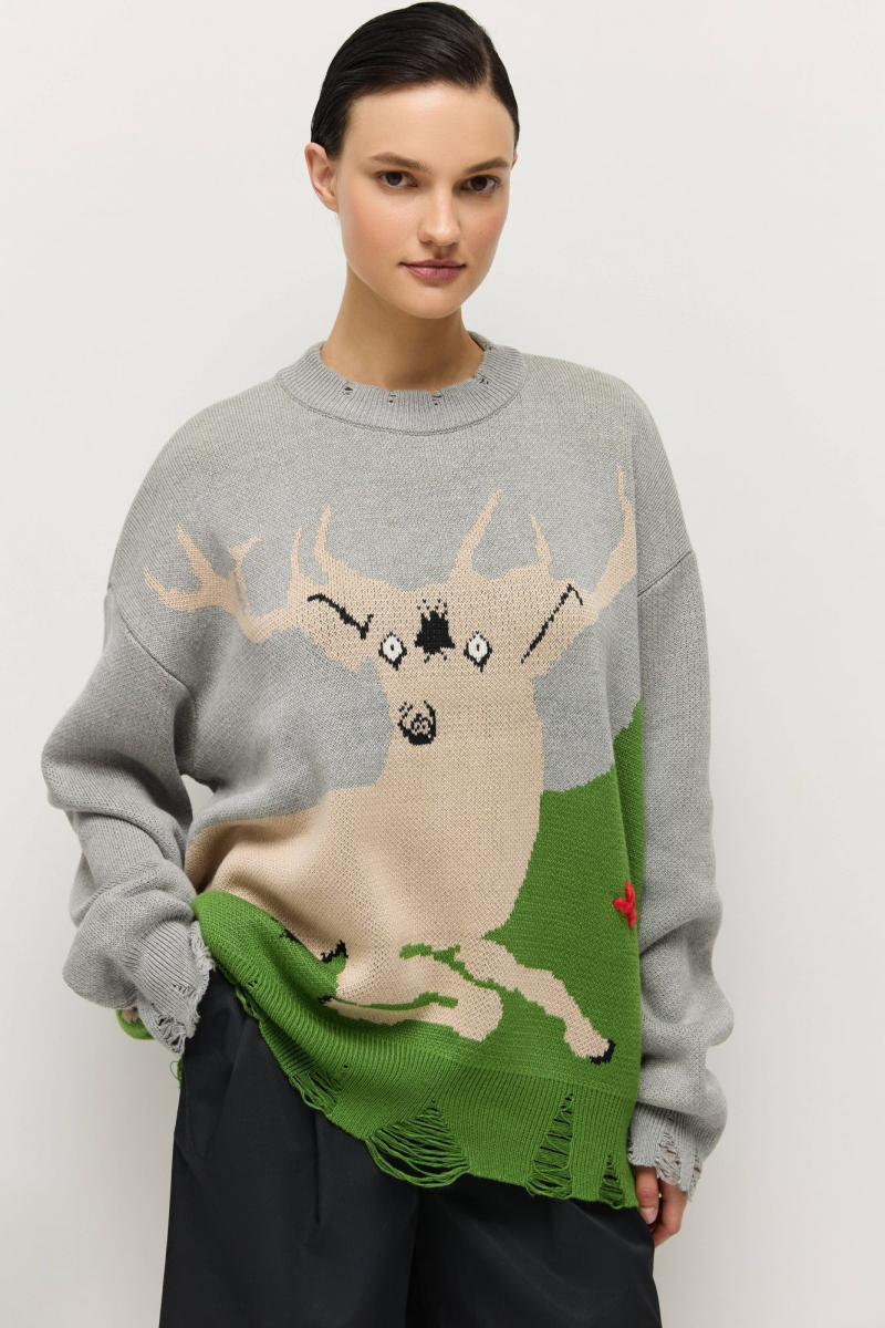 Джемпер Around x Гастроли