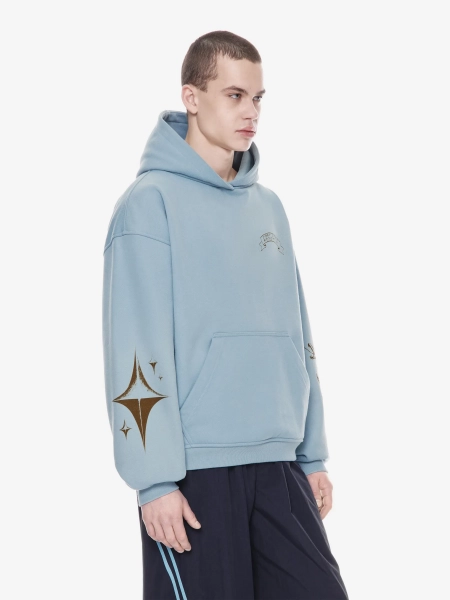 Худи с принтом POST POST SCRIPTUM, цвет: серый, 1125.002.00.05.346 купить онлайн