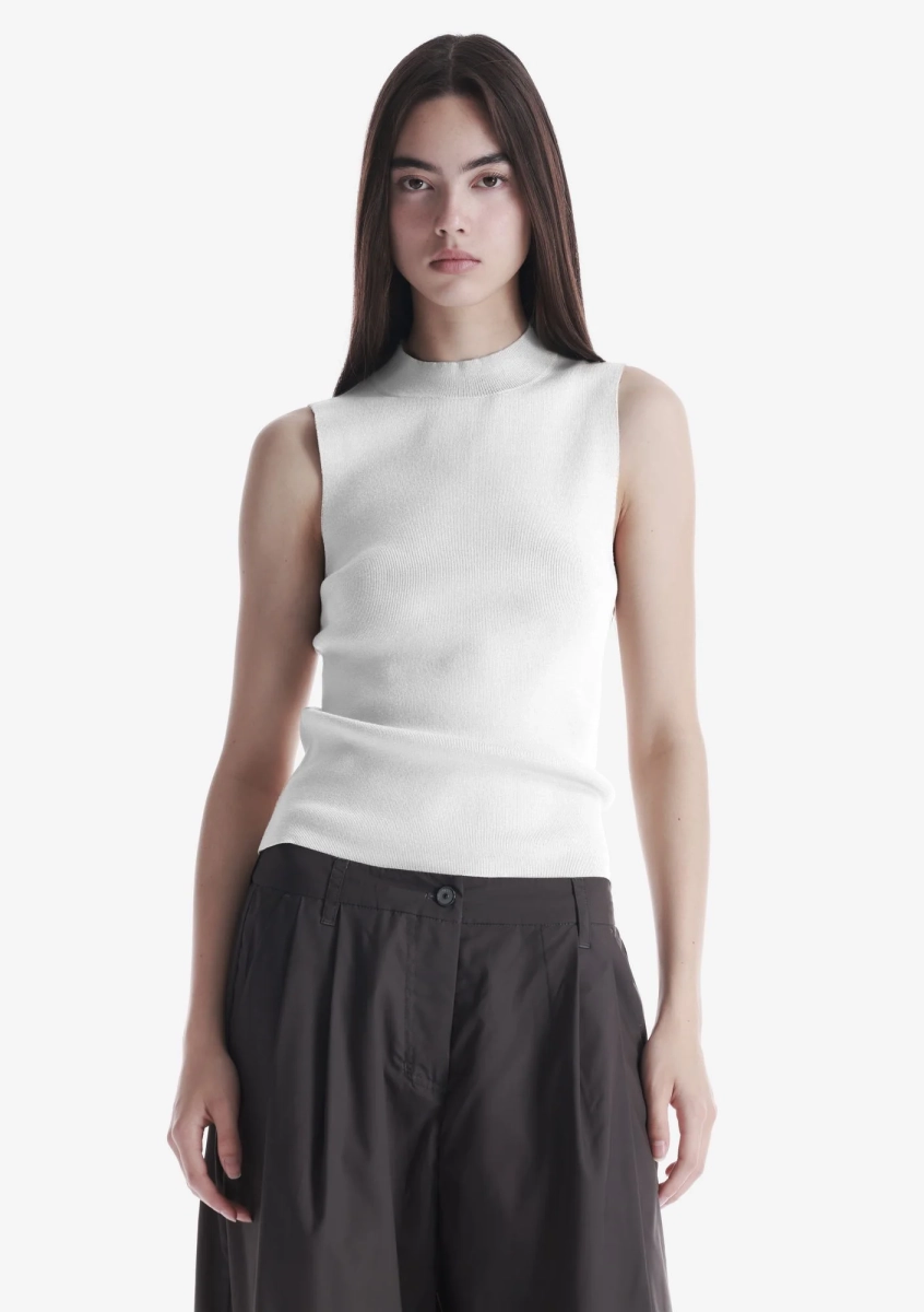 Вязаный топ