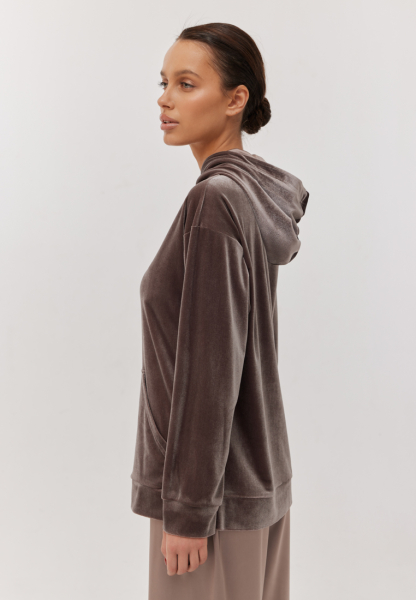 Худи WooLook, цвет: жемчуг B/UNIQUE/Hoodie/W/Perl |новая коллекция купить онлайн