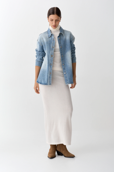 Джинсовая куртка DENIM CAPSULE blue tint