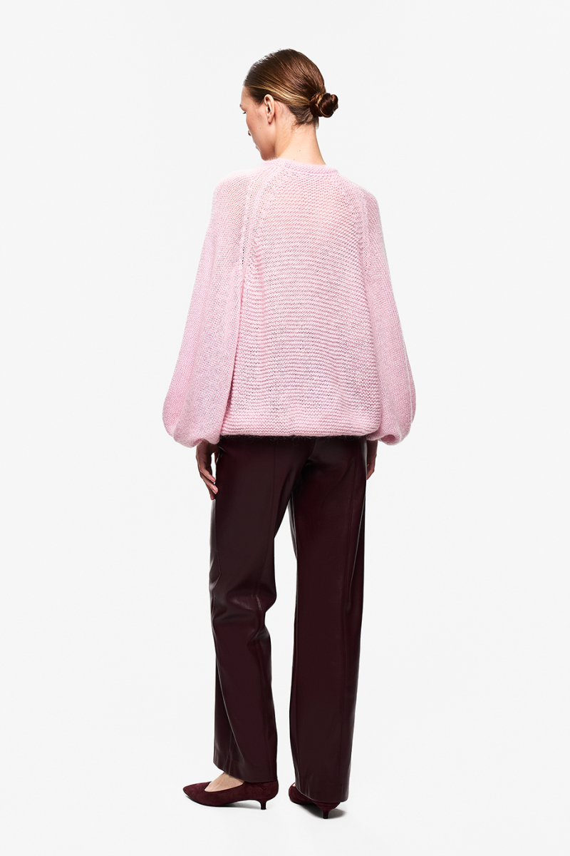 Брюки из экокожи DREAMS BY ALENA AKHMADULLINA, цвет: Бордовый, 225102081304208/114000 купить онлайн