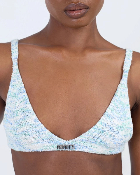 Трикотажный бра ASIA ST 71, цвет: голубой, Ast71.knit-bra-lounge-blue купить онлайн
