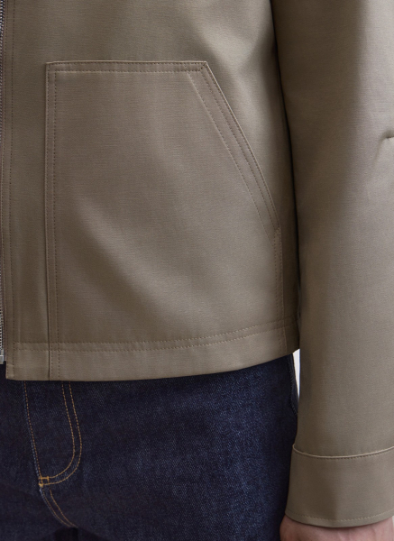 Куртка из фактурного хлопка ALL WE NEED, цвет: хаки, 2603M5332-27 купить онлайн