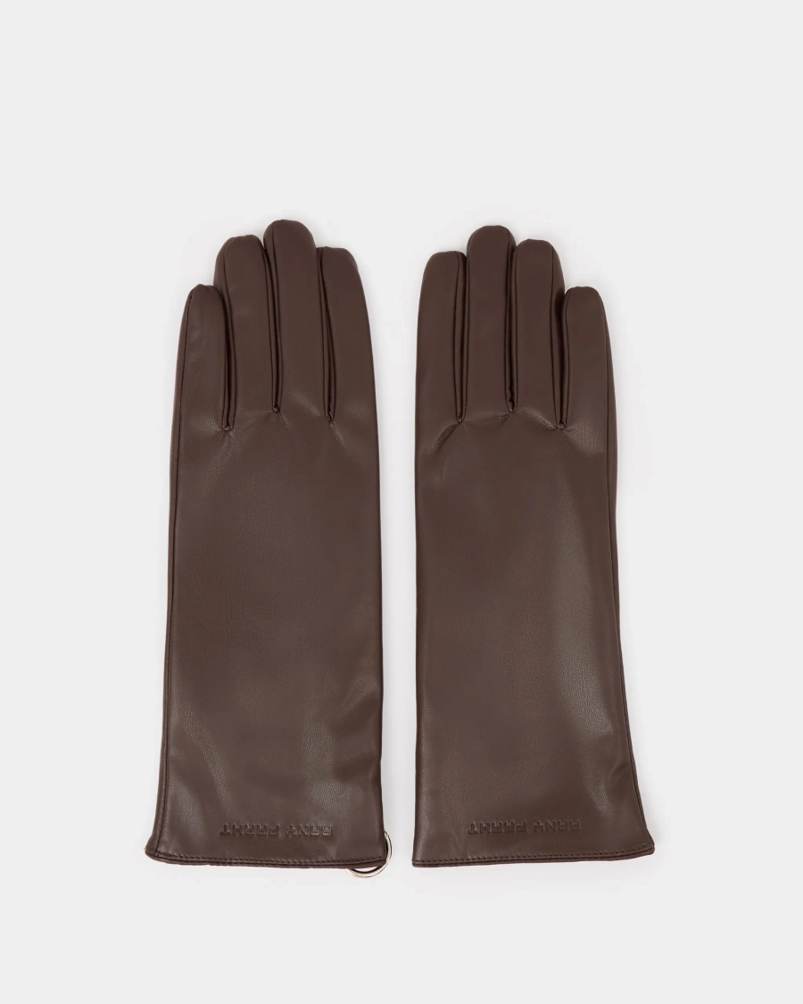 Перчатки с люверсом Arny Praht, цвет: коричневый  купить онлайн