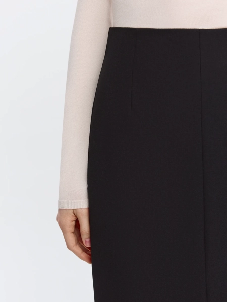 Юбка-макси прямая ANNA PEKUN, цвет: Черный,  купить онлайн