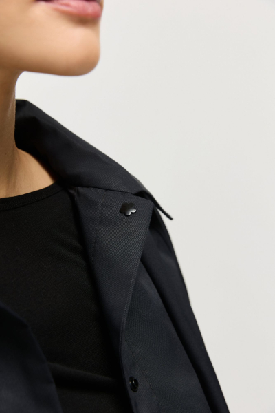 Кейп из итальянского хлопка AROUND, цвет: чернильный, 210_77CP01 купить онлайн