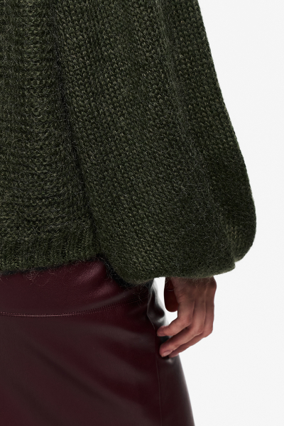 Шерстяной джемпер DREAMS BY ALENA AKHMADULLINA, цвет: зеленый, 225104140304242/107000 купить онлайн